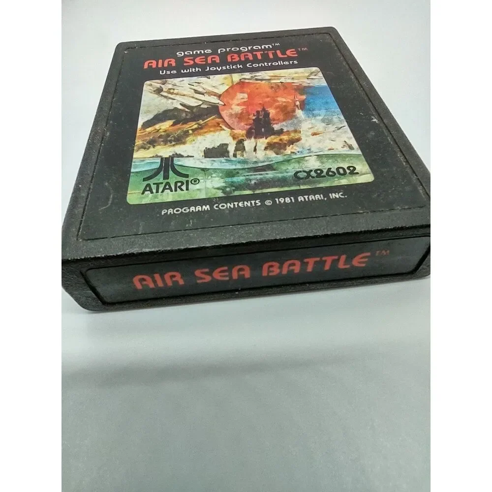 Atari 2600 Vintage Air Sea Battle CX2603 Cartridge - Works